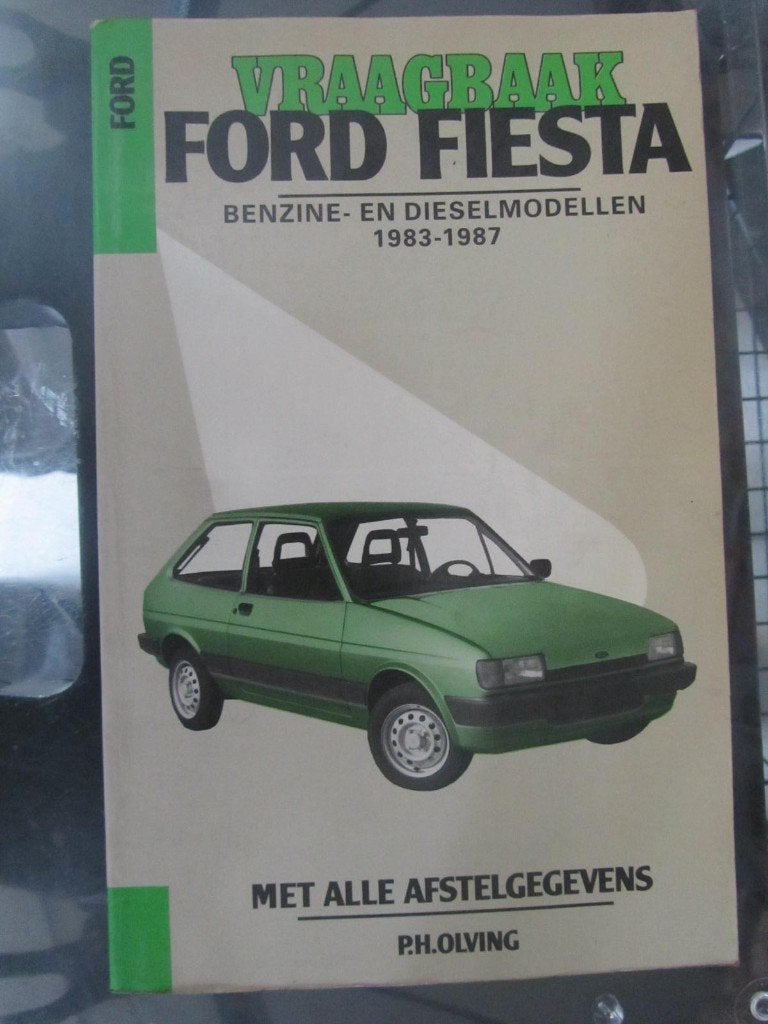 vraagbaak   FORD FIESTA  1983 / 1987, Auto diversen, Handleidingen en Instructieboekjes, Ophalen of Verzenden