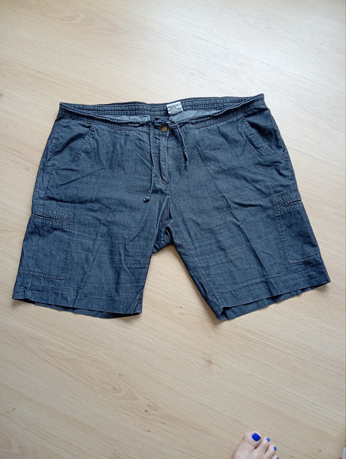 BPC Bonprix Collection Korte Broek Maat 48, Kort, Blauw, BPC Bonprix Collection, Maat 46/48 (XL) of groter
