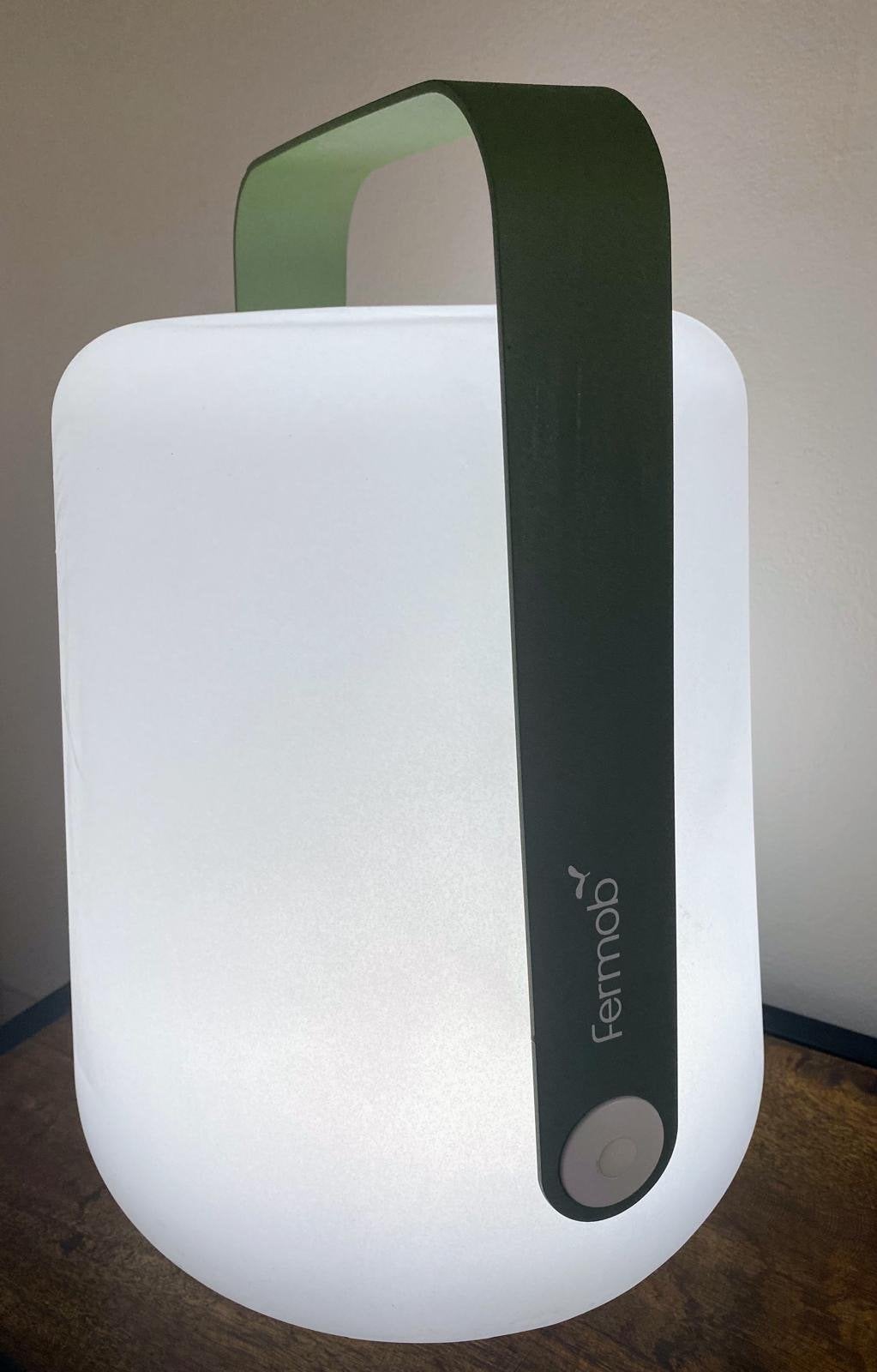 Fermob Balad H38 LED Oplaadbare Tafellamp Groen - Nieuw, Kunststof, LED verlichting, Overige merken, Groen