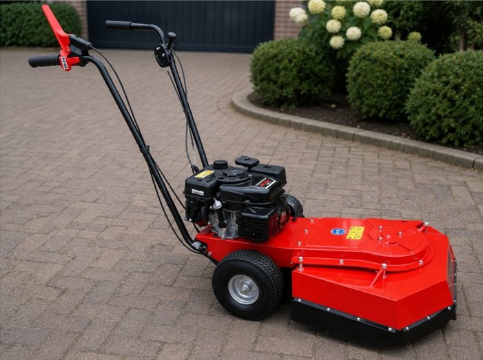 Onkruidborstelmachine te huur-oprit/terras/klinker reinigen, Ophalen, Gebruikt