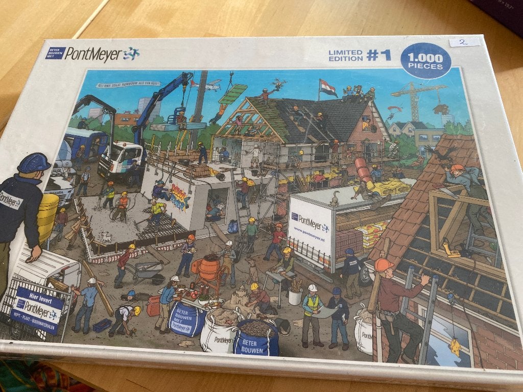 Puzzel, 1000 stukjes, PontMeyer, Ophalen of Verzenden, 500 t/m 1500 stukjes, Nieuw, Legpuzzel