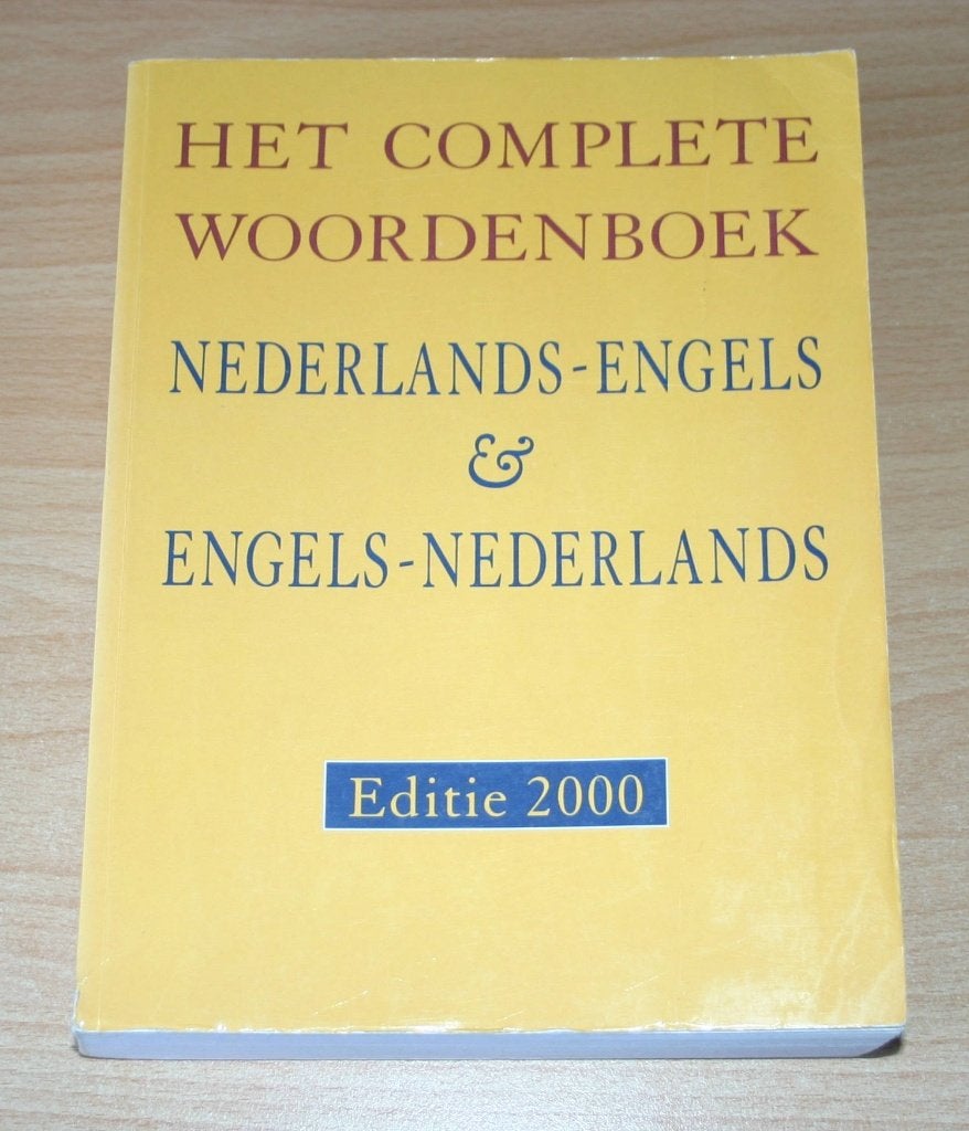 Het complete woordenboek Ned-Engels & Engels-Ned, Ophalen of Verzenden, Zo goed als nieuw