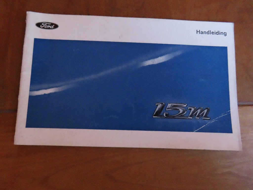 instructieboek Ford 15M, Ford Taunus 15M, Taunus Turnier '69, Ophalen of Verzenden