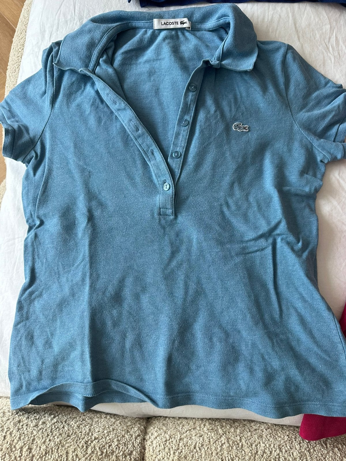 Lacoste polo’s, Kleding | Dames, T-shirts, Blauw, Ophalen of Verzenden, Zo goed als nieuw, Korte mouw