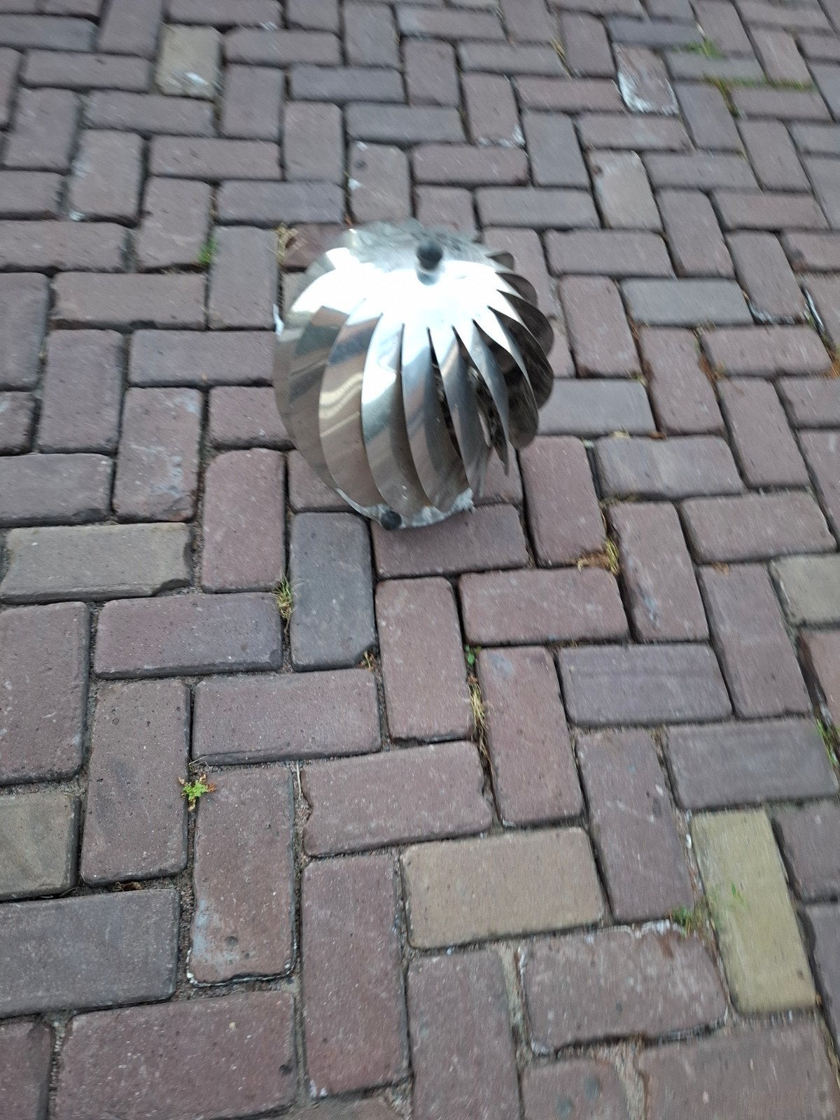 Gek, mooie schoorsteen decoratie!!, Gebruikt, Ophalen of Verzenden, Metaal, Industrieel