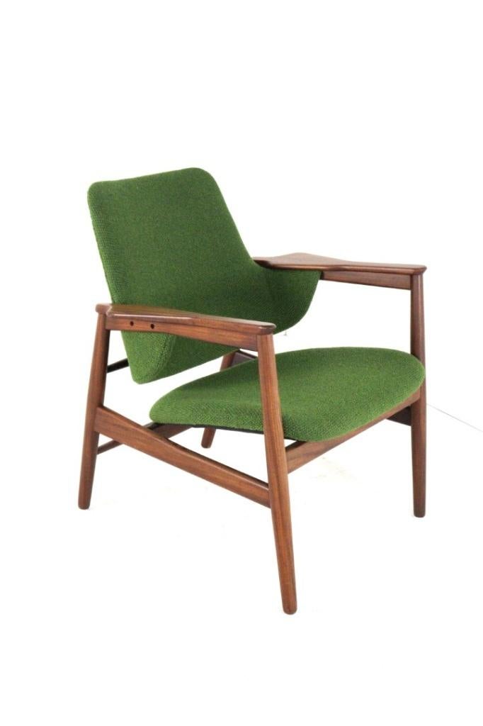 extreem zeldzame vintage fauteuil van pastoe - gerestaureerd, -, -, Ophalen of Verzenden, Zo goed als nieuw
