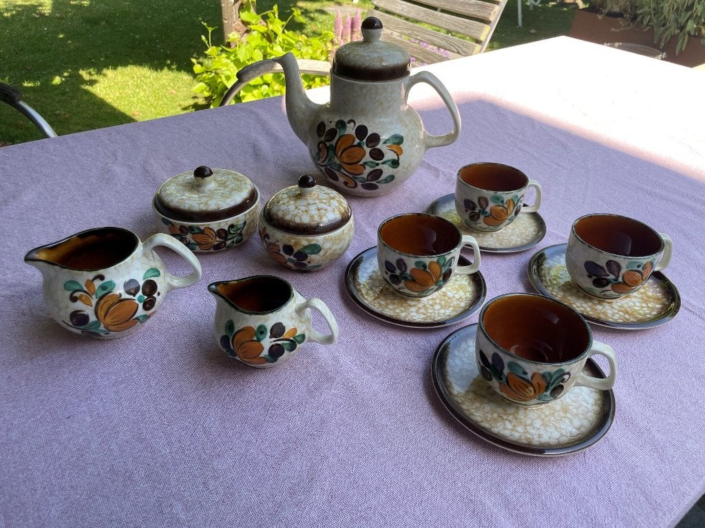 Vintage jaren 50/60 servies Corfou van Boch, Ophalen of Verzenden