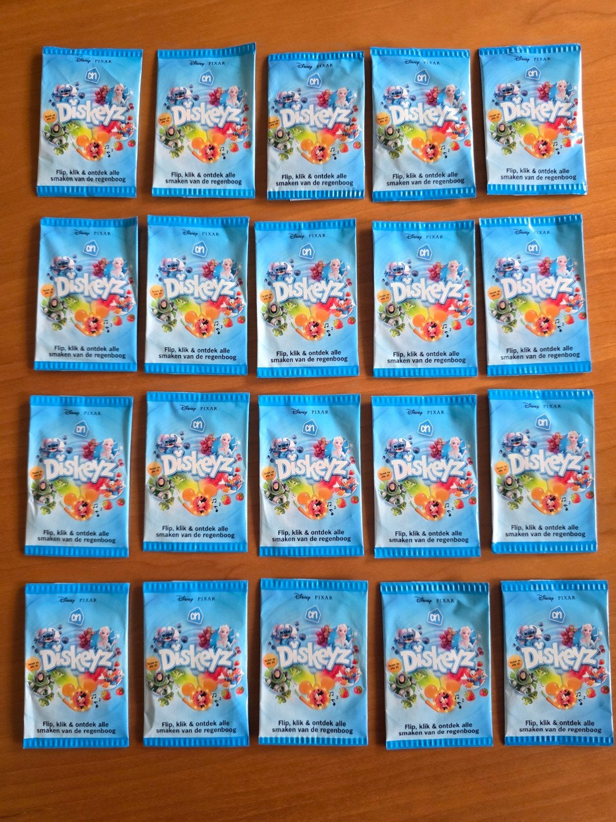 20 ongeopende AH / Albert Heijn Disney Diskeyz, Verzamelen, Albert Heijn, Ophalen of Verzenden