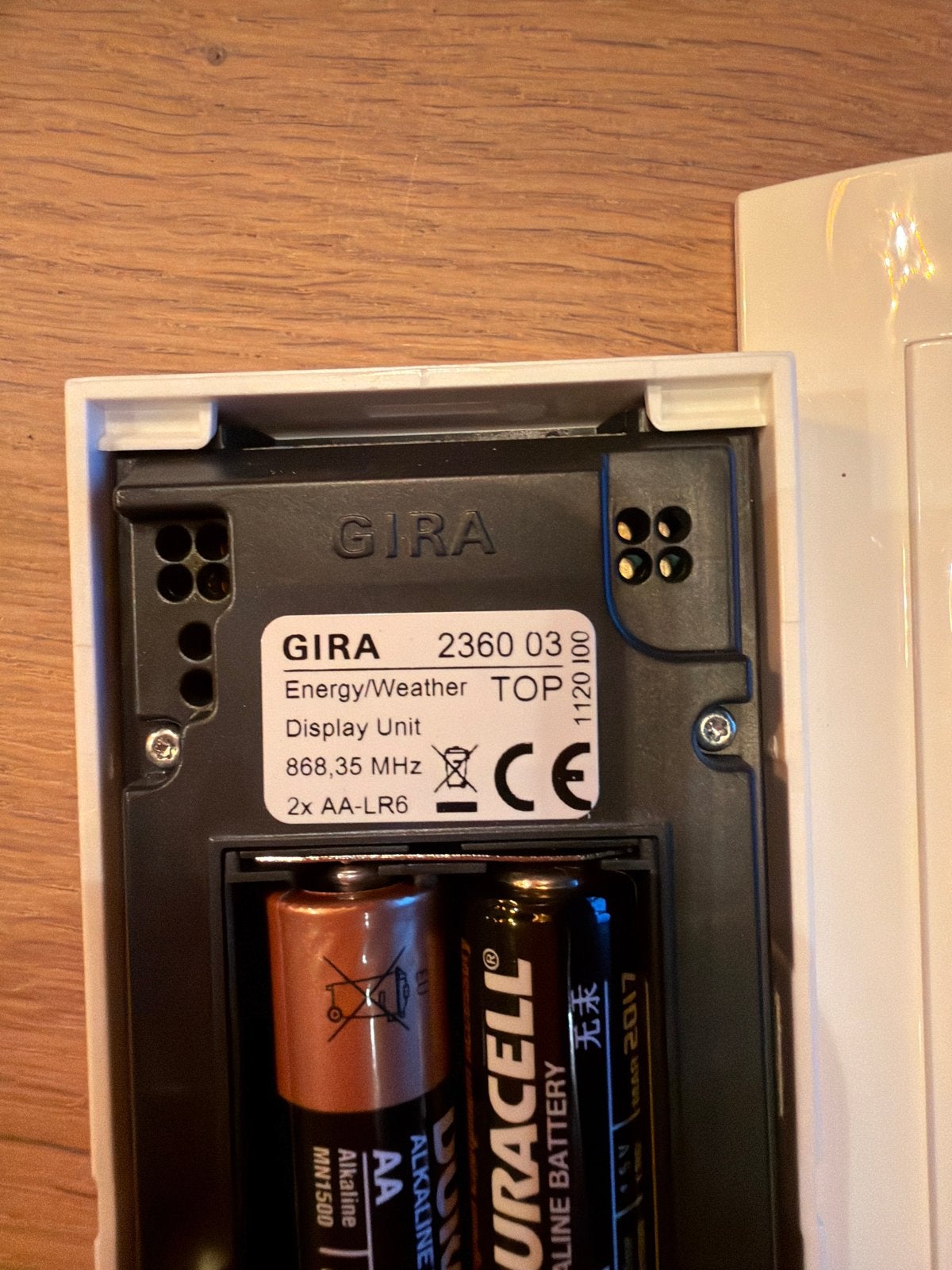 Gira 2360 03 Energy/Weather Display Unit, Ophalen of Verzenden, Nieuw, Weerstation