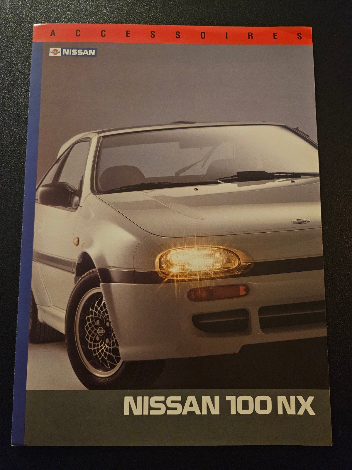 Brochure Nissan 100NX Accessoires 1991, Ophalen of Verzenden, Zo goed als nieuw, Nissan