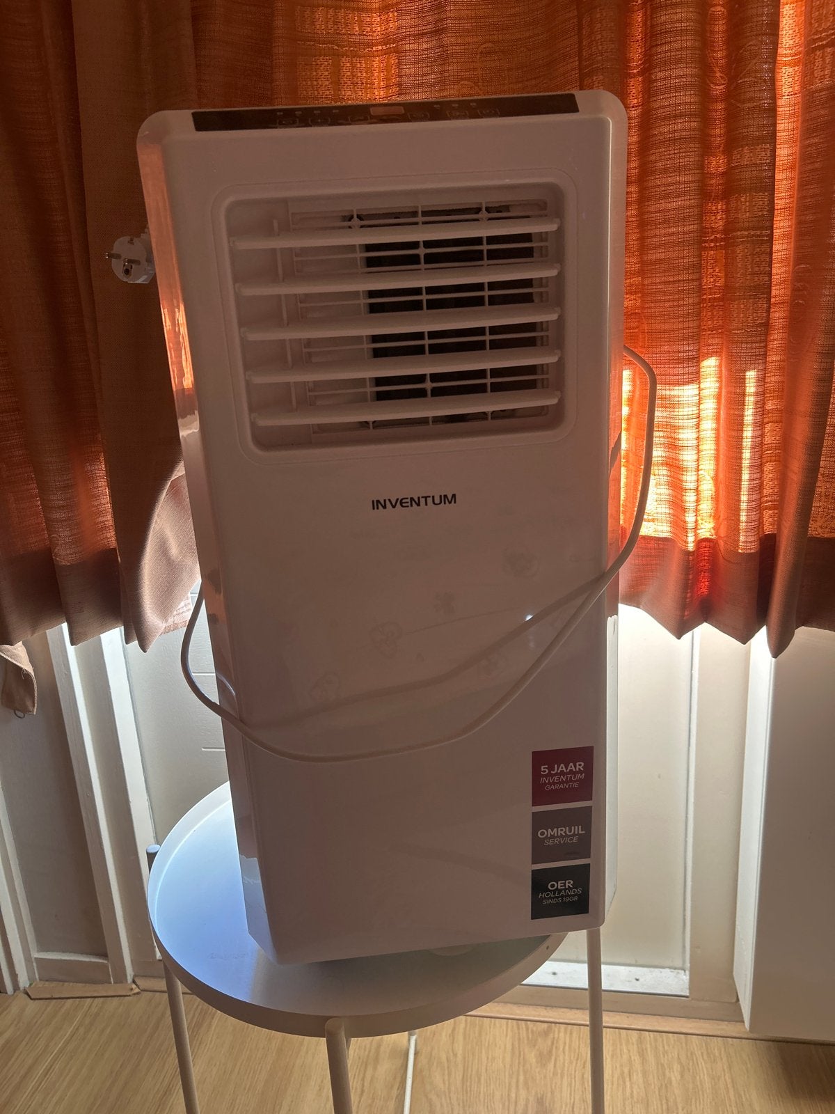 Inventum Mobiele Airco - Koelen, Ventileren, Ontvochtigen, Witgoed en Apparatuur, Ophalen, Gebruikt, Minder dan 60 m³, Timer