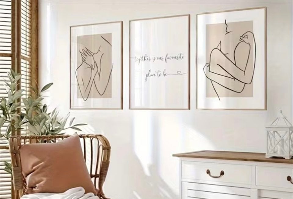 3 canvas stoffen posters 50 bij 70, Huis en Inrichting, Stoffering | Behang, Ophalen of Verzenden