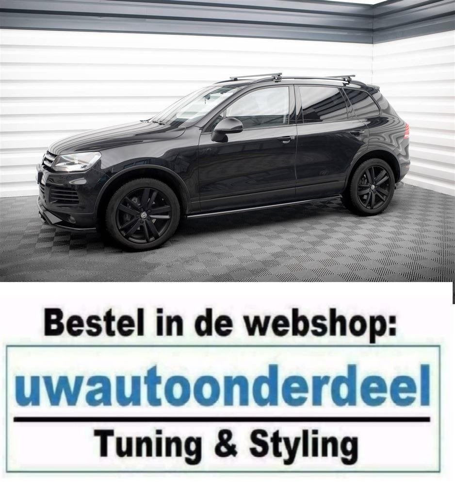 Maxton Design Spoiler Splitter Lip Geschikt Voor Vw Touareg