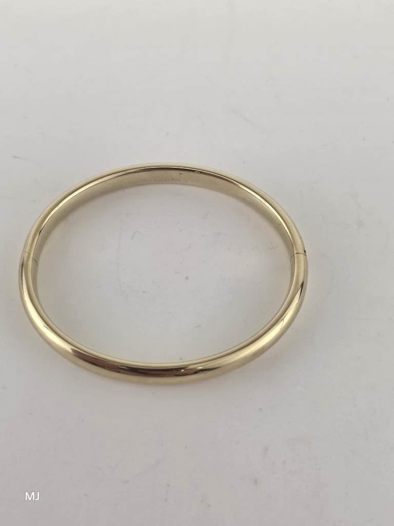 Gouden slavenarmband                                     G80, Gebruikt, ., Ophalen of Verzenden, .