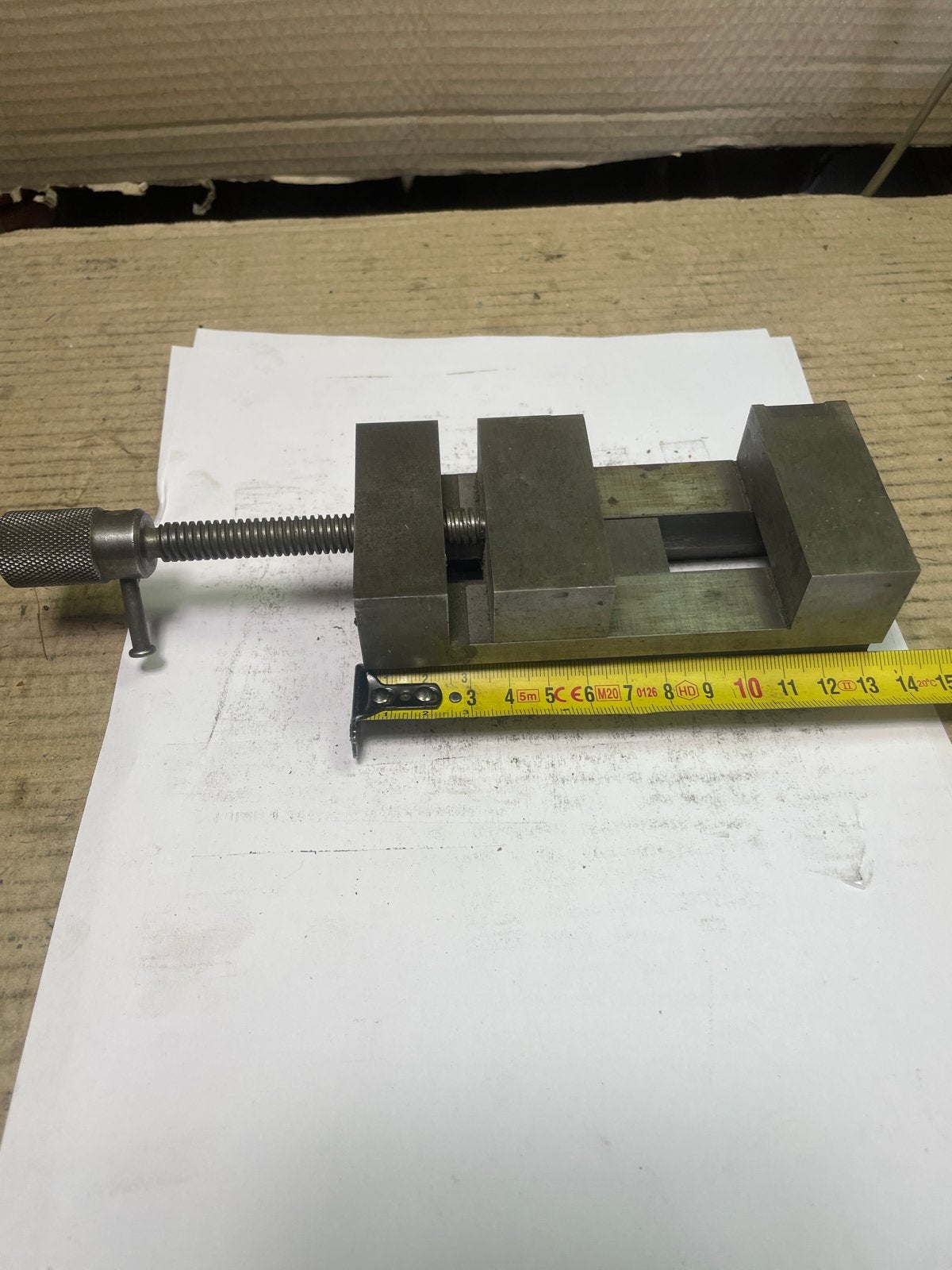 Gefra precisie-slijpklem / toolmaker's vise, Ophalen, Gebruikt, Bankschroef, Overige merken