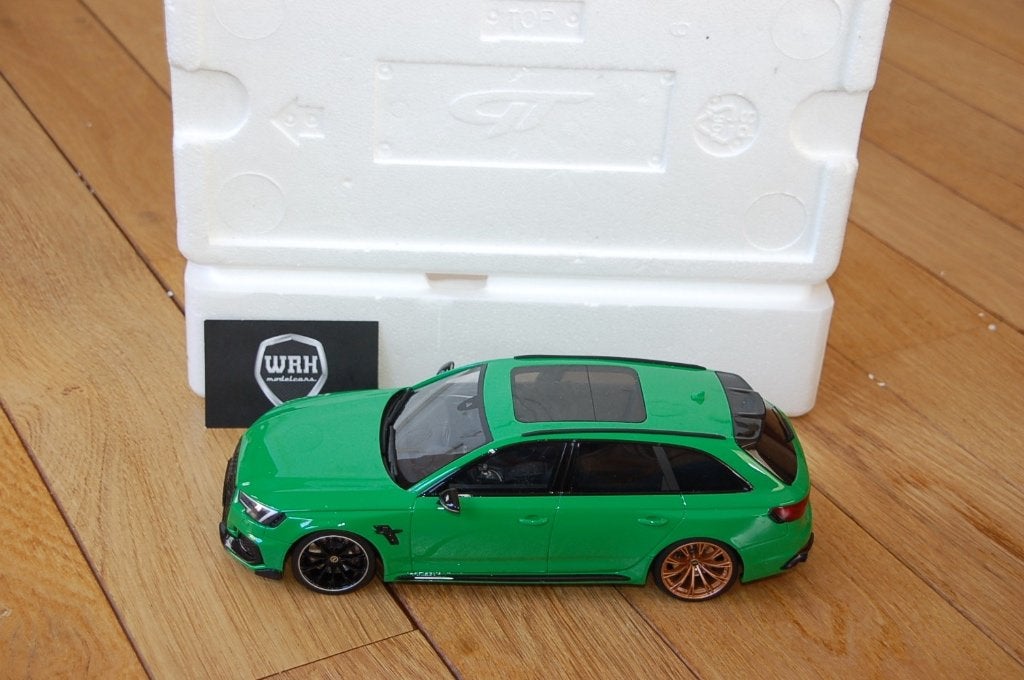 AUDI RS4 PLUS AVANT viper green GT spirit ZIE INFO WRH, Verzenden, Gebruikt, Auto, Overige merken