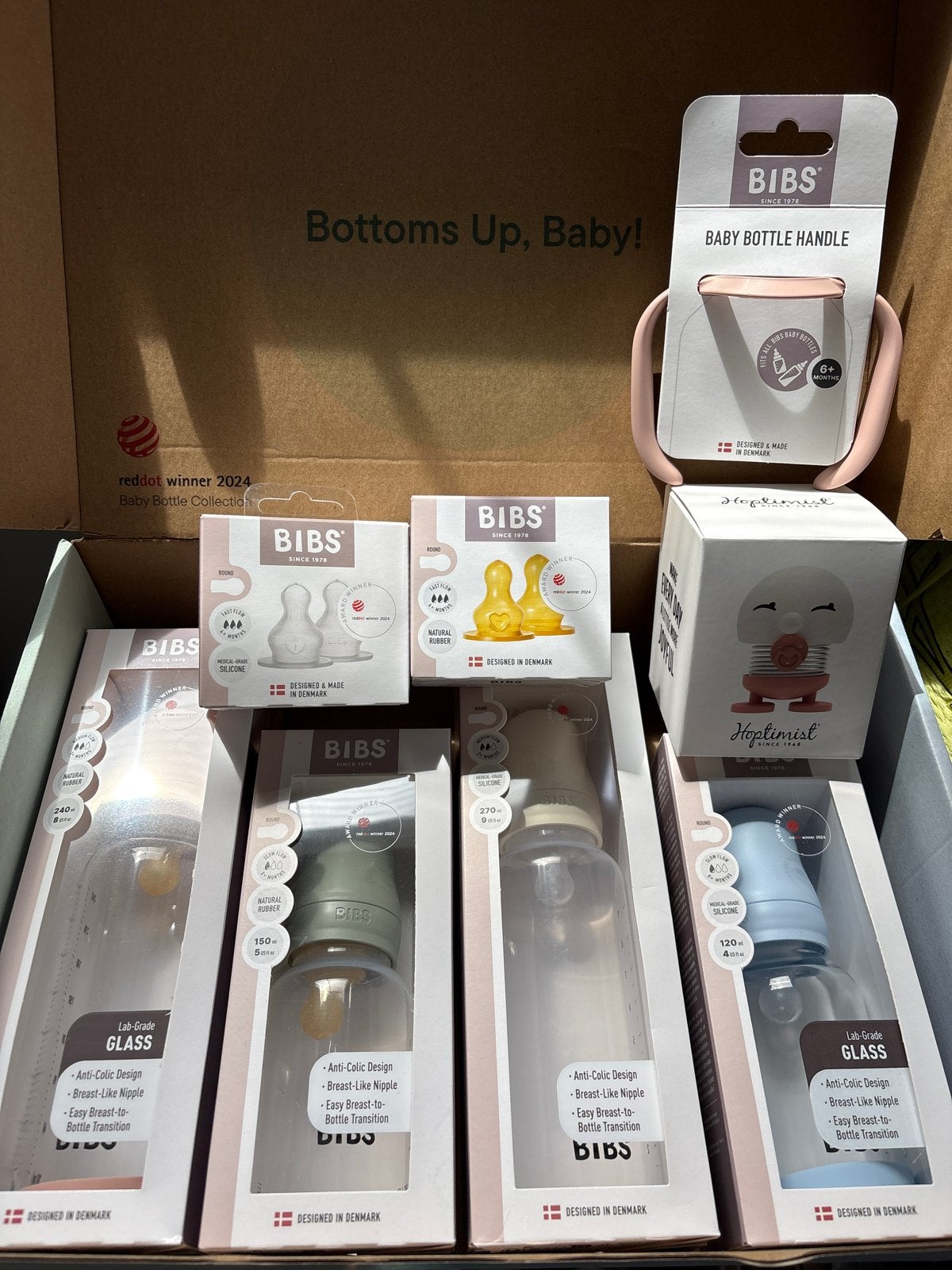 BIBS Babyfles Collectie - Nieuw in Doos 9 delig, Kinderen en Baby's, Babyvoeding en Toebehoren, Overige merken, Nieuw, Ophalen of Verzenden