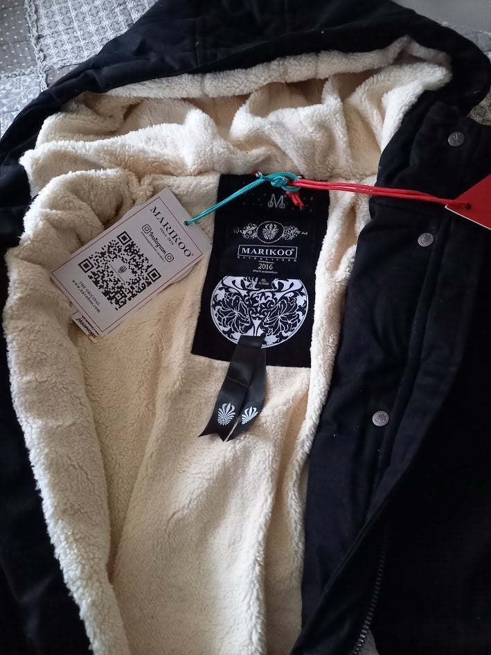 winter  jack Marikoo, Kleding | Dames, Maat 38/40 (M), Marikoo, Zwart, Nieuw