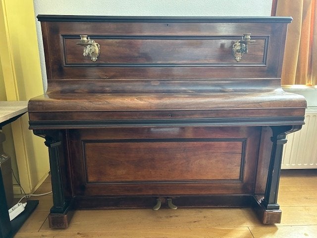 Piano Buck, Ophalen, Gebruikt, Bruin, Piano