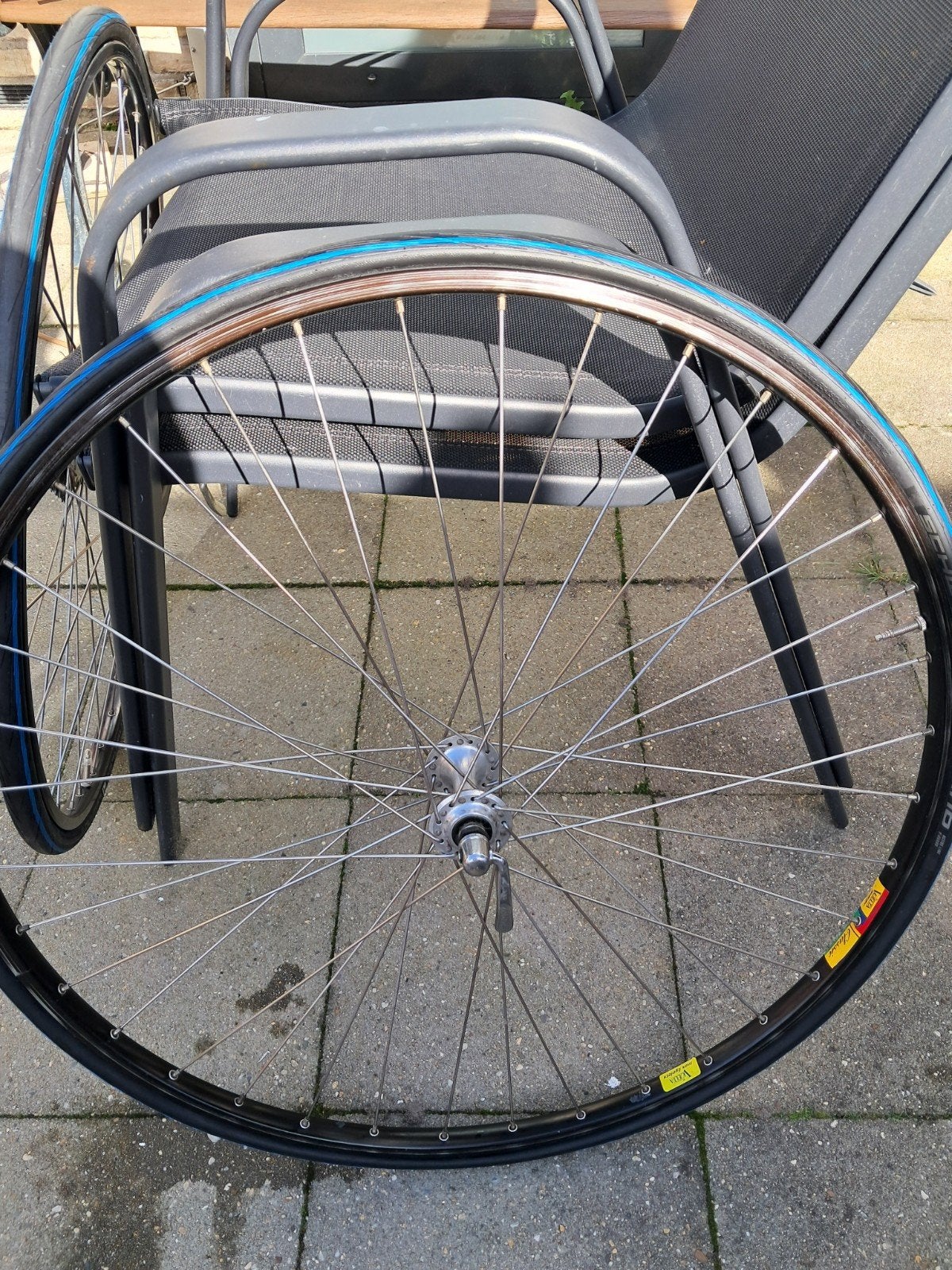 Vuelta Classic wielset met Schwalbe Lugano banden, Gebruikt, Ophalen of Verzenden, Wiel, Vuelta