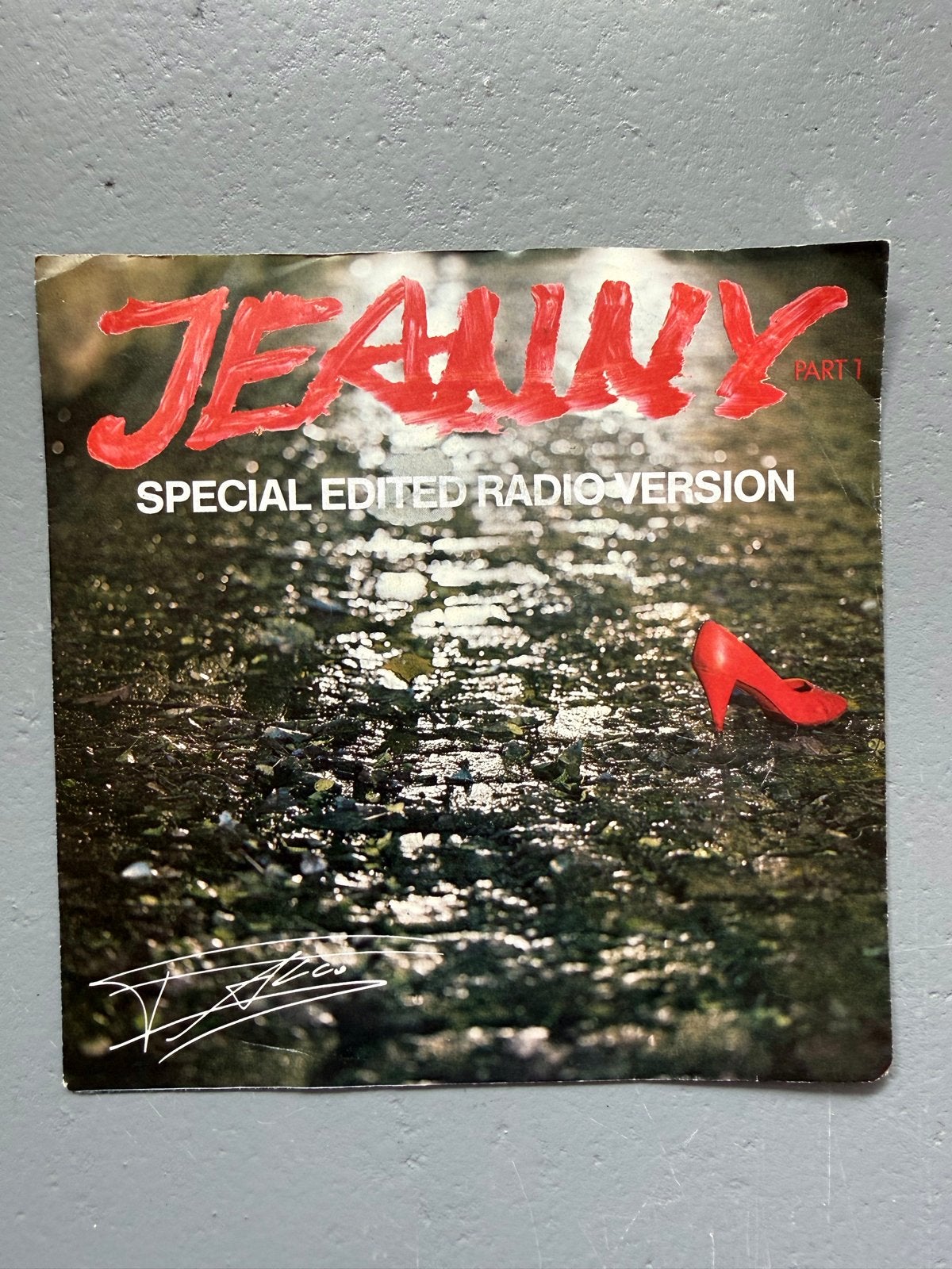 Falco - Jeanny Part 1 (Special Edited Radio Version) 7 inch, Gebruikt, Originele persing, 7 inch, Ophalen of Verzenden