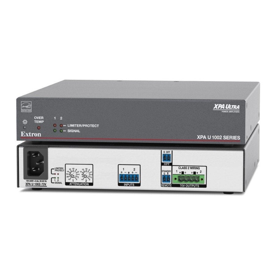 Extron XPA U 1002-70V Eindversterker – 2100W, 70V – Nieuw, Overige merken, Overige systemen, Nieuw, Ophalen of Verzenden