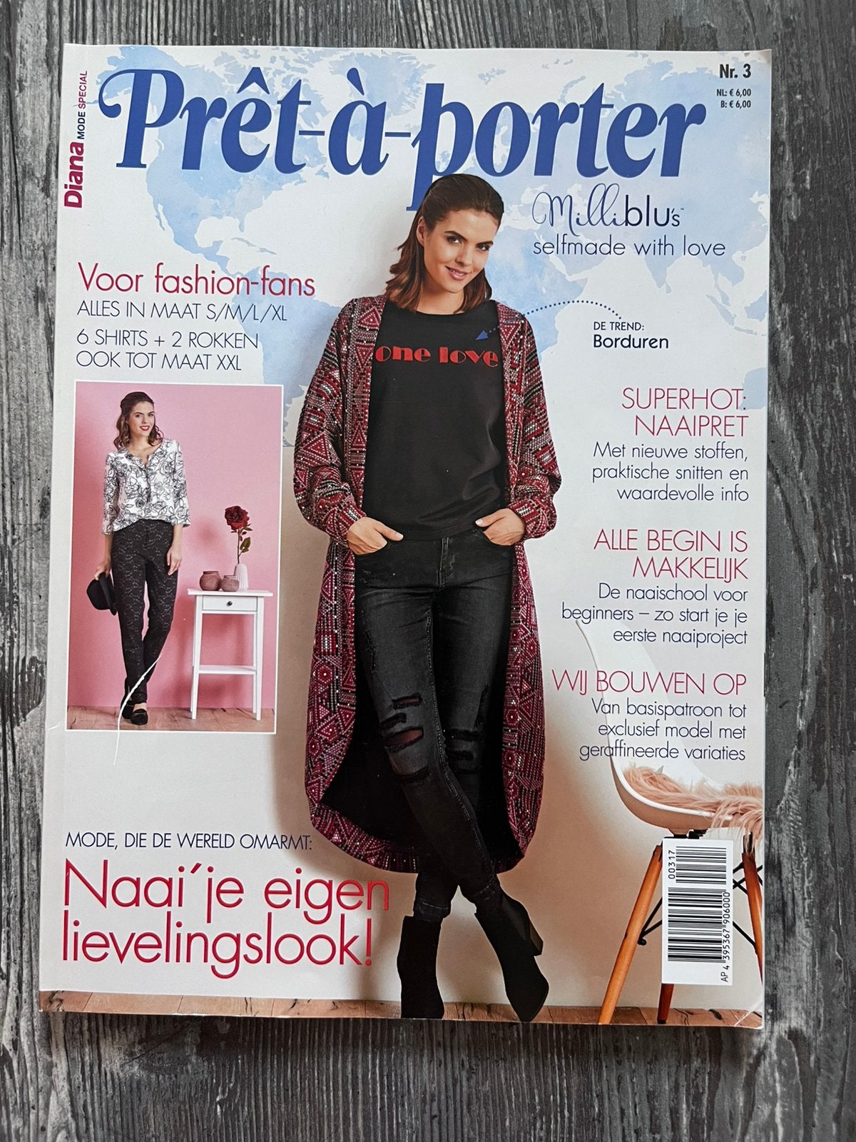 Prêt-a-porter (Diana mode special) nr 3, Hobby en Vrije tijd, Kledingpatronen, Ophalen of Verzenden, Zo goed als nieuw, Vrouw