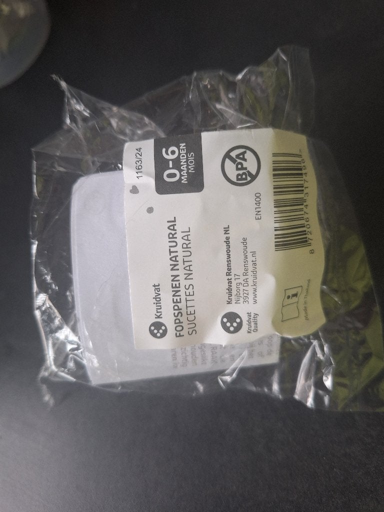 Kruidvat fopspeen, Ophalen, Nieuw, Overige typen