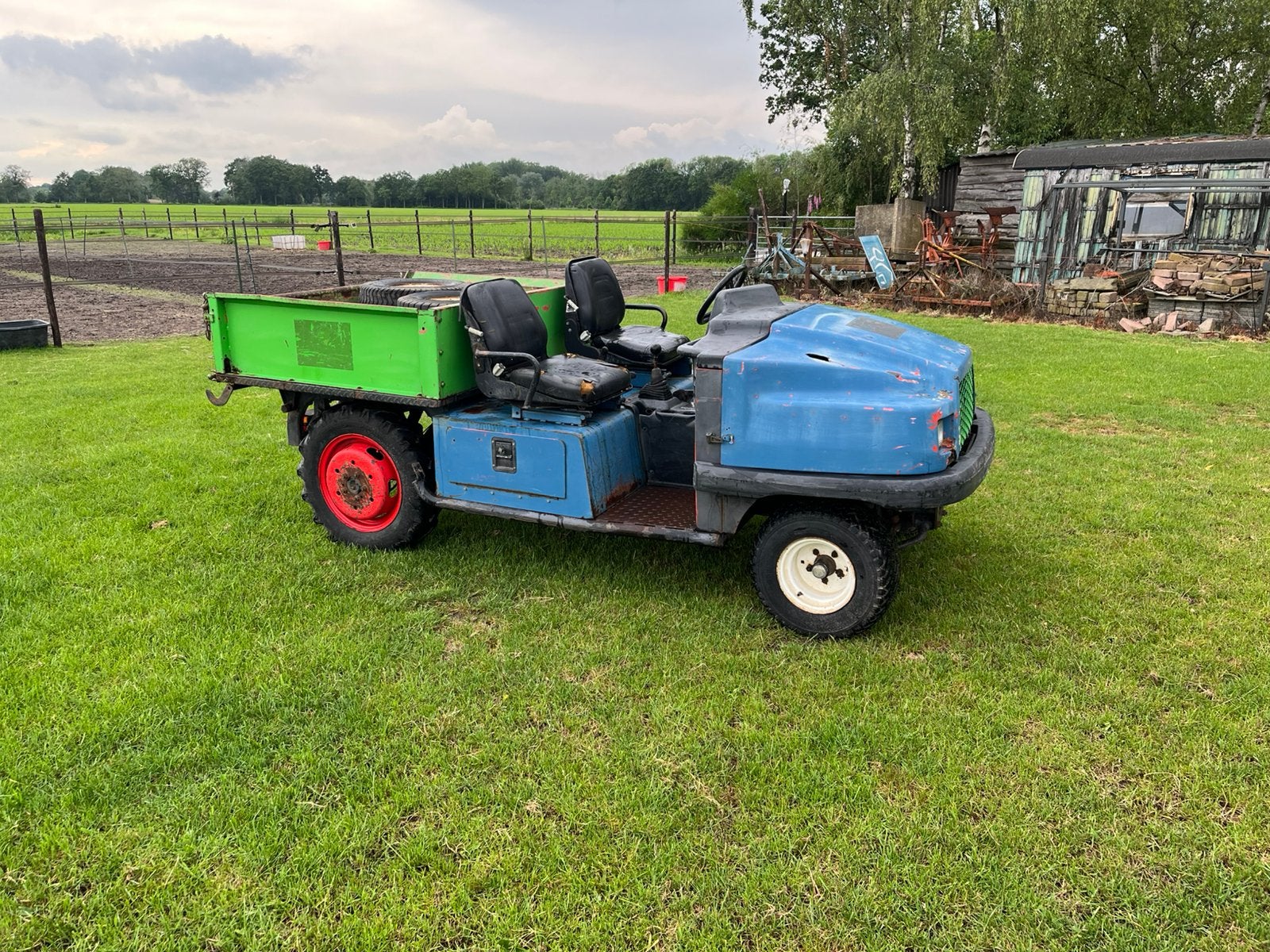 Jacobsen gator, Ophalen, Voertuig of Aanhanger