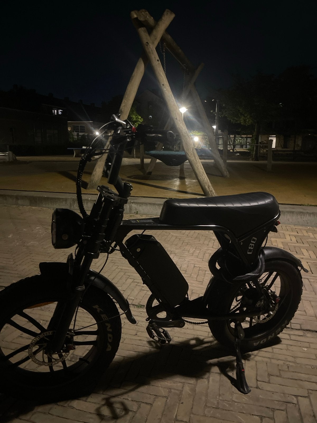 Ouxi C80 E-bike zo goed als nieuw - ketting los, Minder dan 30 km per accu, Zo goed als nieuw, 55 tot 59 cm, Ophalen
