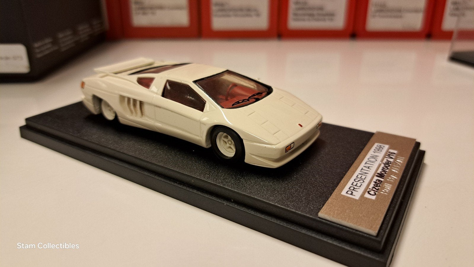Alezan Cizeta Moroder V16 Presentation 1988 built by Alezan, Overige merken, Auto, Ophalen of Verzenden, Zo goed als nieuw