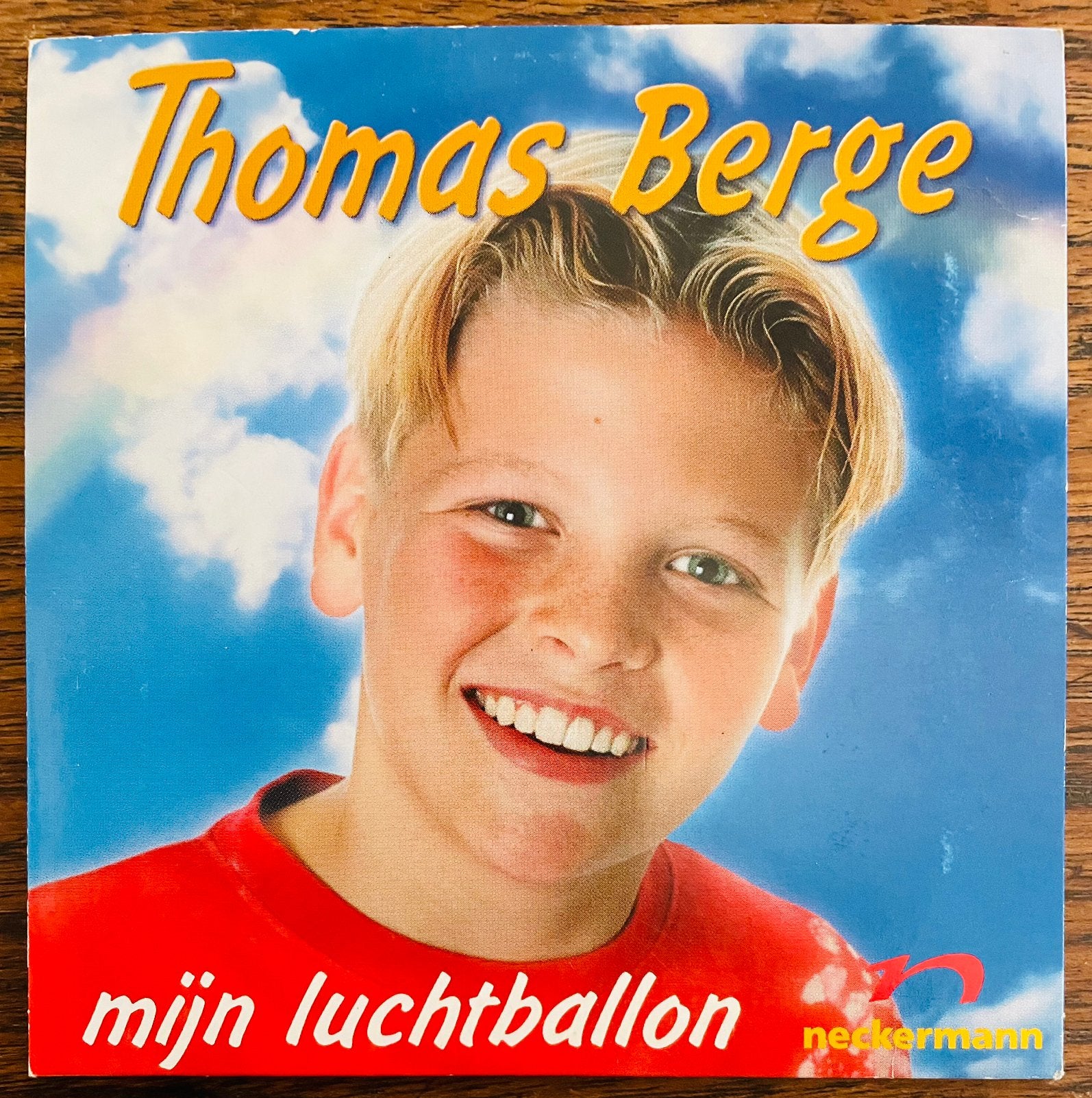 Single cd’tje van Thomas Berge Mijn Luchtballon, Ophalen of Verzenden, Zo goed als nieuw, Pop
