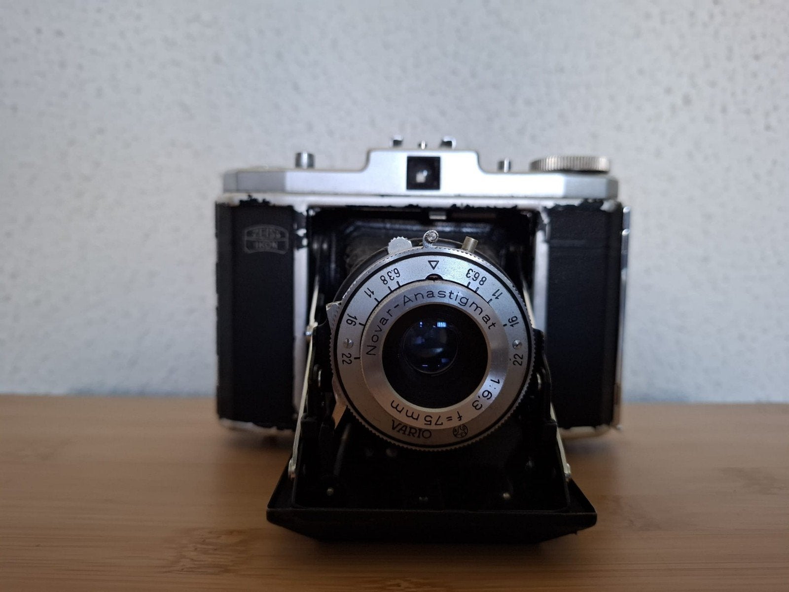 Zeiss Ikon	 Nettar 517/16 uit 1949, Ophalen of Verzenden, Gebruikt, Overige Merken