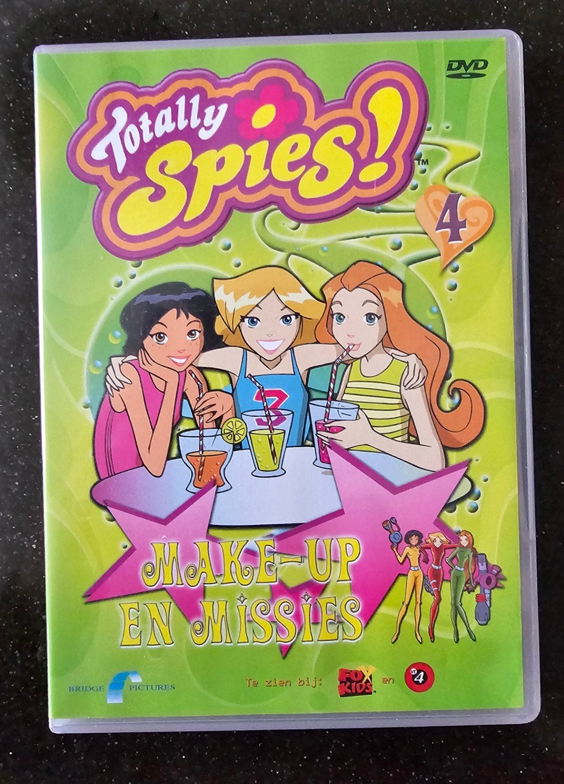 Totally Spies! - Make-Up en Missies (DVD), Gebruikt, Animatie, Nederlands, Alle leeftijden