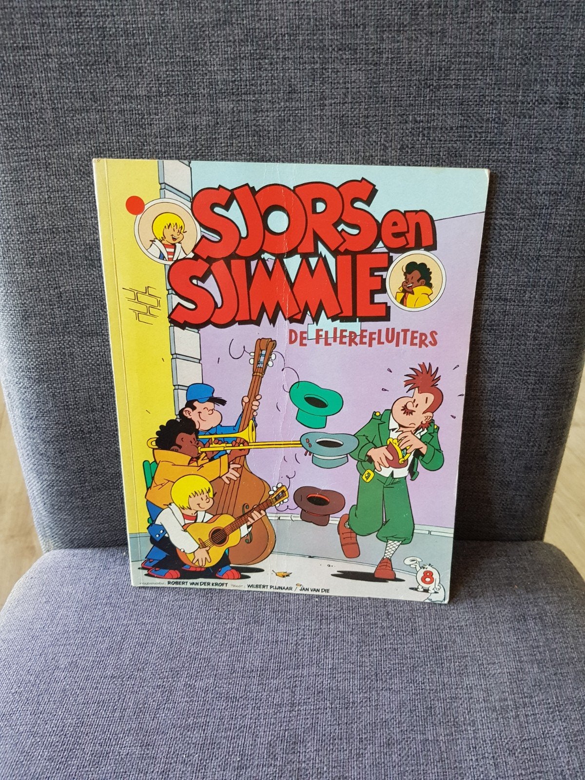 Sjors en Sjimmie - De flierefluiters, Eén stripboek, Ophalen of Verzenden, Gelezen
