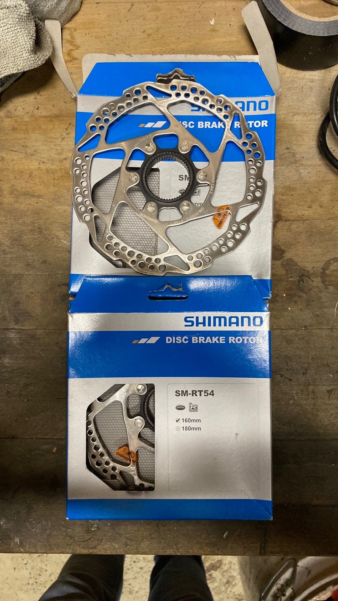 Twee shimano remdisc, Auto-onderdelen, Ophalen of Verzenden, Nieuw