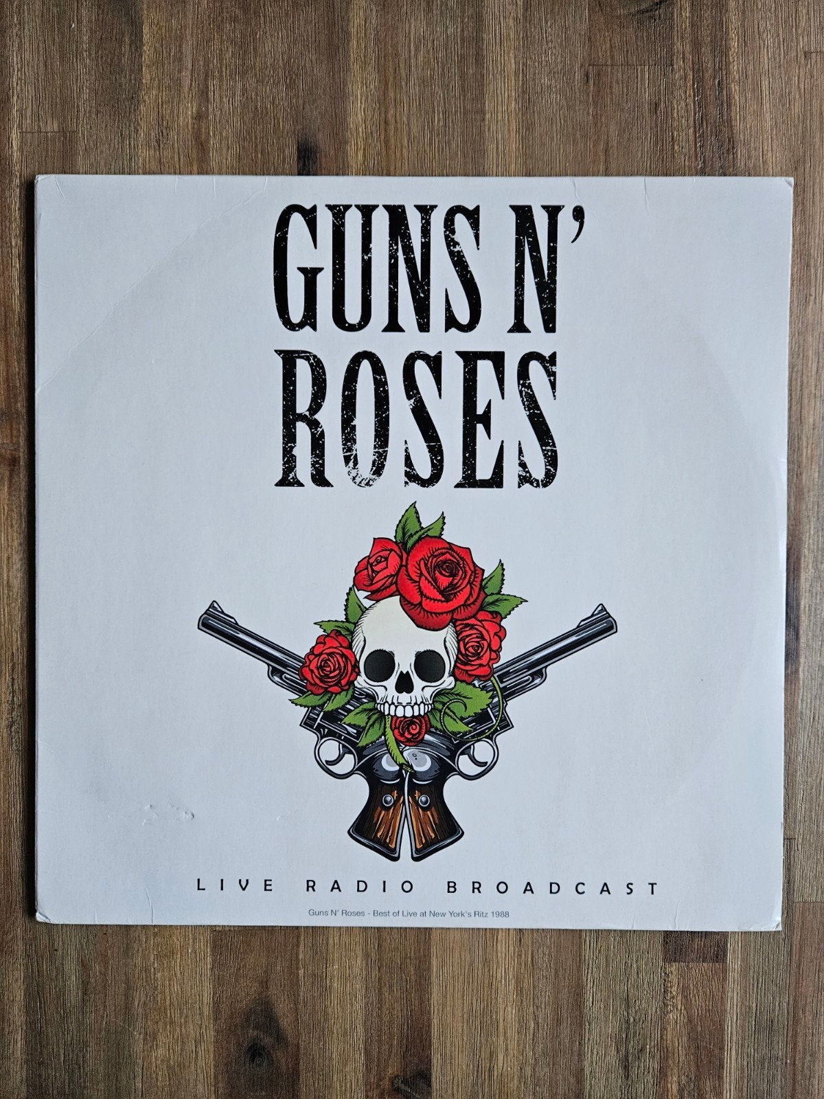 Lp Guns N' Roses - Best of Live at New York's Ritz 1988, Cd's en Dvd's, Vinyl | Hardrock en Metal, Beschermende buitenhoes, Ophalen of Verzenden