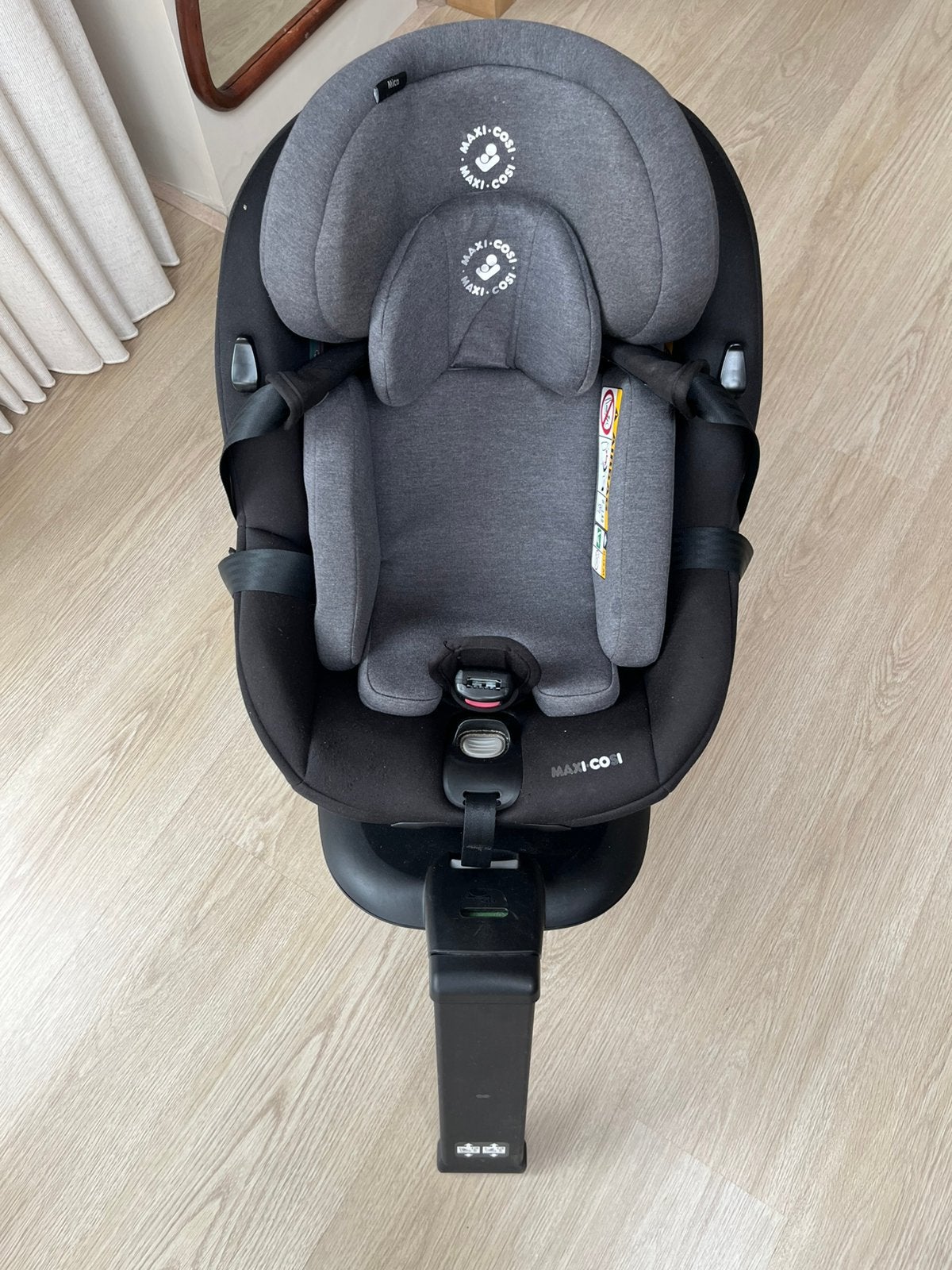 Autostoel Maxi-Cosi Mica 360 graden met ISO-fix, Kinderen en Baby's, Autostoeltjes, Ophalen, Verstelbare rugleuning, Gebruikt