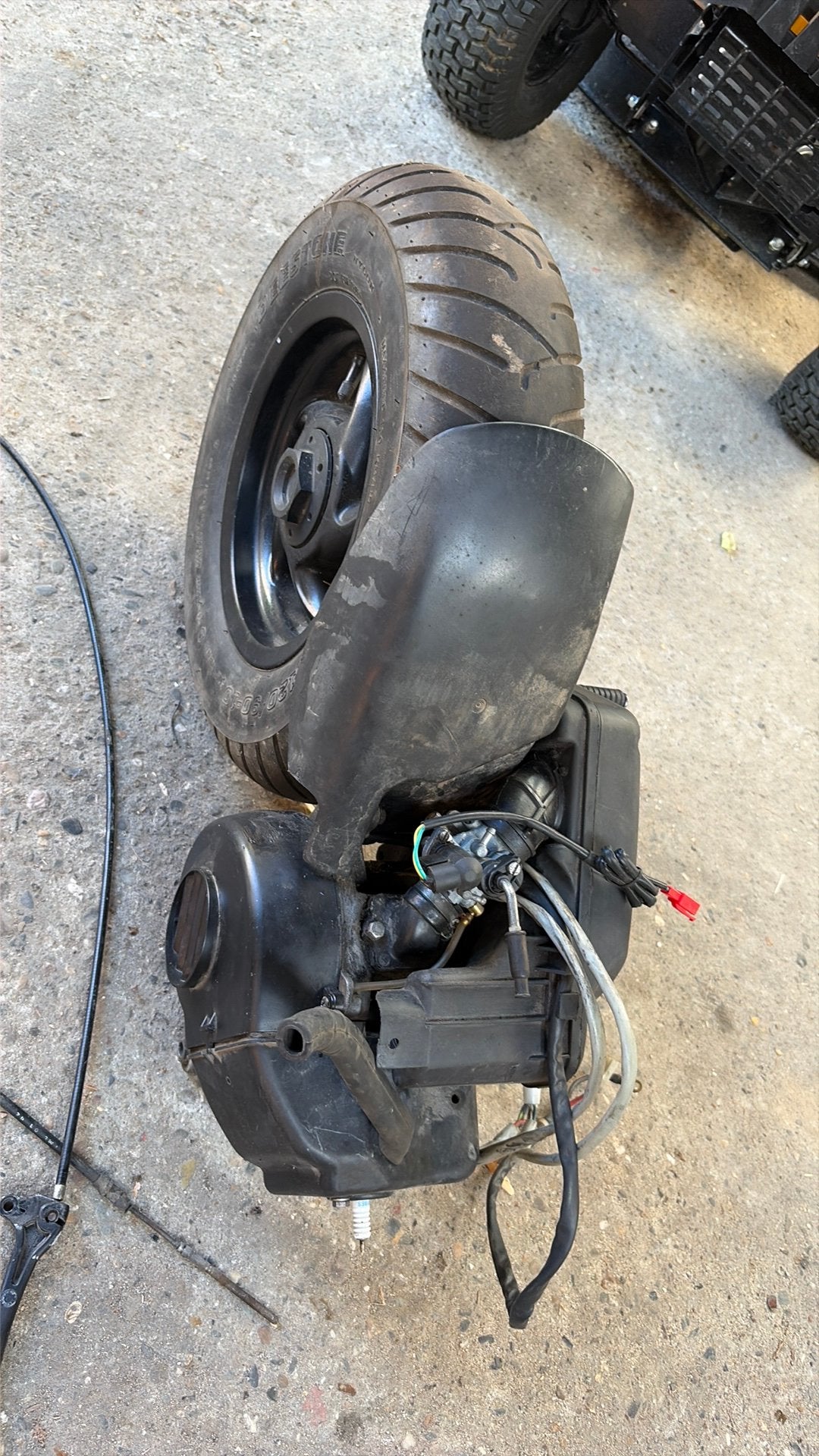 Piaggio typhoon 50cc blok plug and play, Ophalen of Verzenden, Zo goed als nieuw, Blok, Piaggio