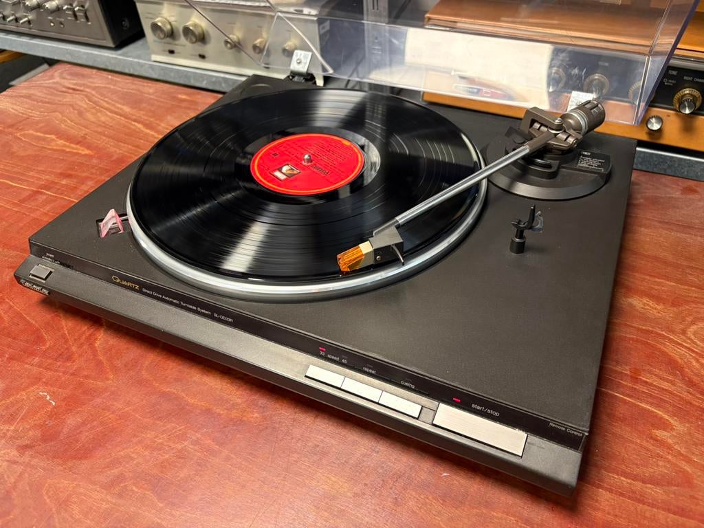 Technics SL-QD33R, Audio, Tv en Foto, Platenspelers, Ophalen, Automatisch, Refurbished, Platenspeler