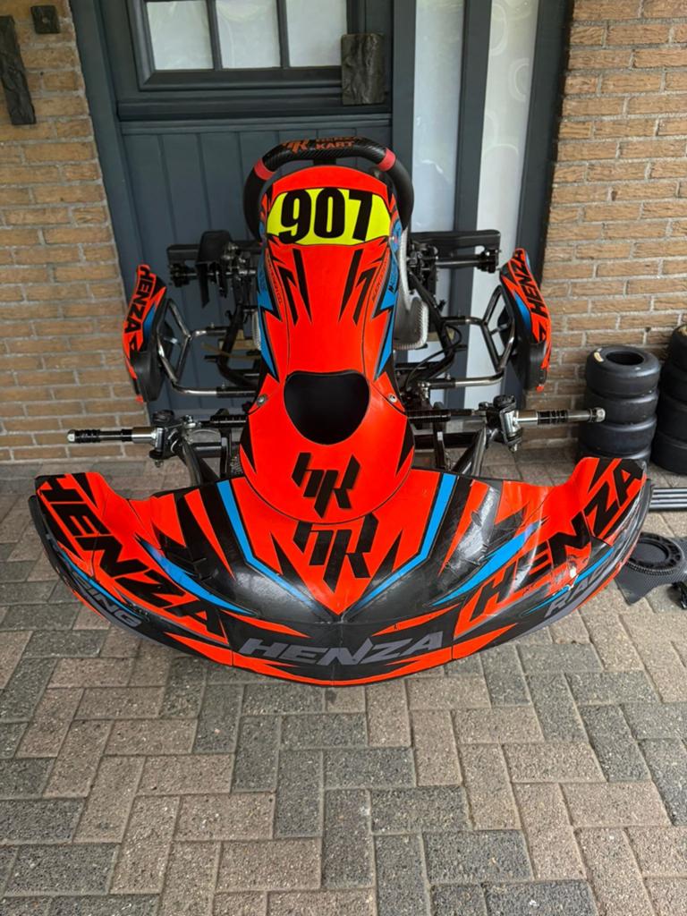 Henza Mini Kart chassis met extra toebehoren, Ophalen, Gebruikt, Kart