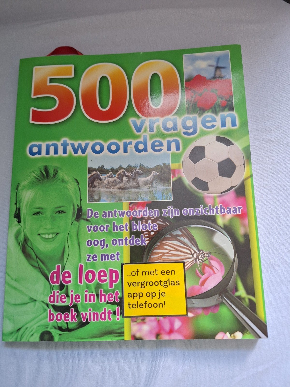 500 Vragen en Antwoorden Boek met Loep, Ophalen of Verzenden, Zo goed als nieuw, Onbekend, Non-fictie