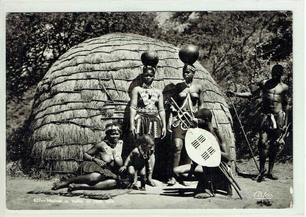 Zuid-Afrika 1954 Inheemsen > Wenen Oostenrijk, Verzenden, 1940 tot 1960, Gelopen, Cultuur en Media