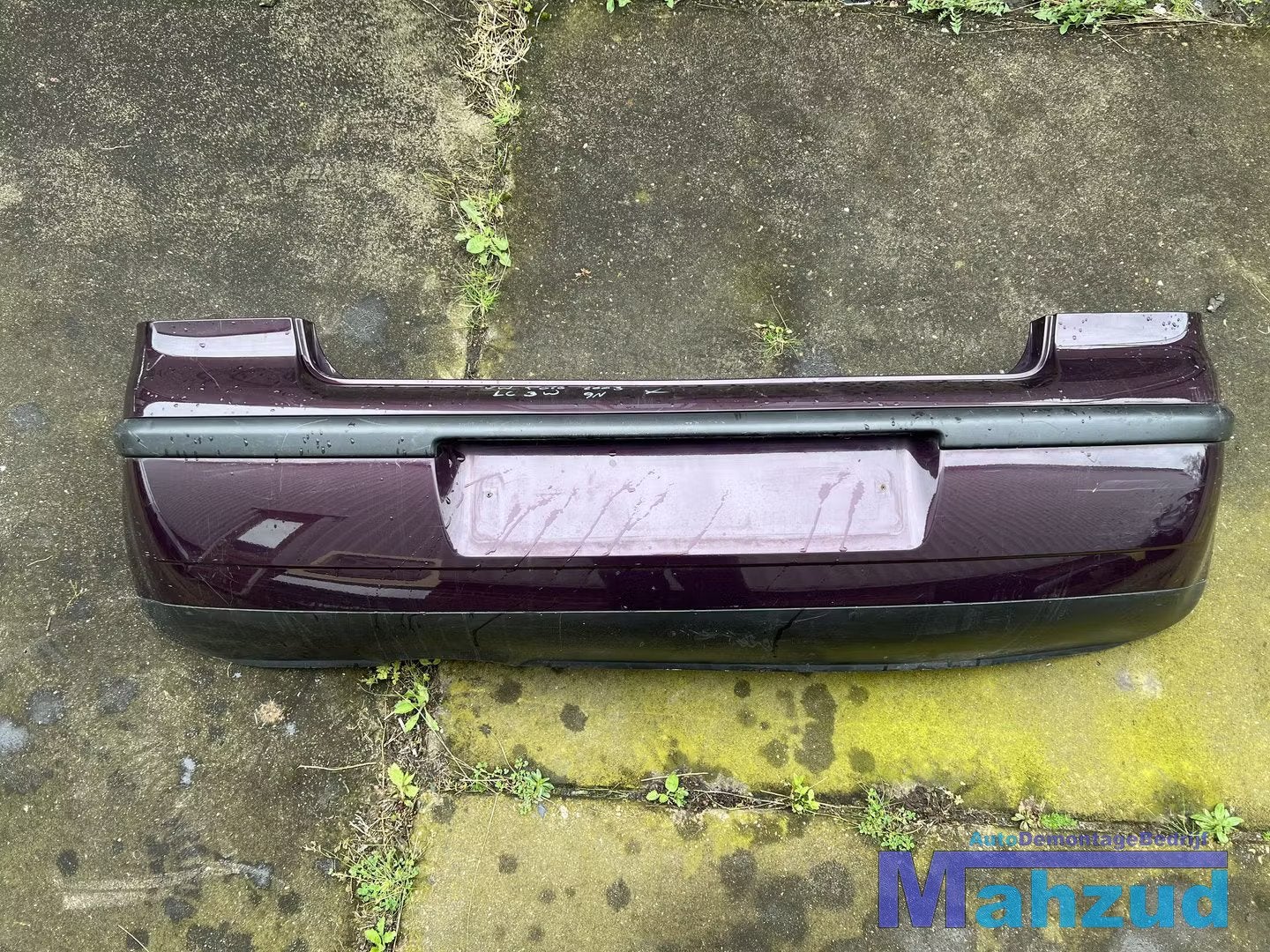 VW POLO 9N 9N2 9N3 Bruin LC3W Achterbumper 2003-2009, Auto-onderdelen, Gebruikt, Volkswagen, Volkswagen AG, Achter