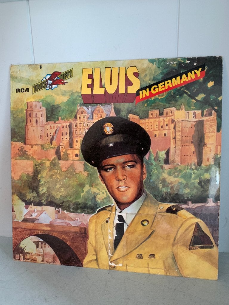 Elvis Presley - Takeoff! Elvis in Germany LP (NL43730), LP, Gebruikt, Originele persing, Ophalen of Verzenden