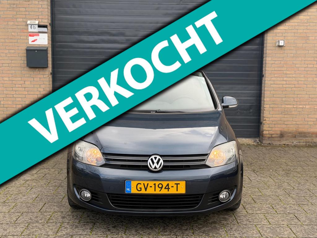 Volkswagen Golf Plus 1.4 TSI Highline Apk Clima cruise Contr, Euro 5, Gebruikt, Zwart, 4 cilinders
