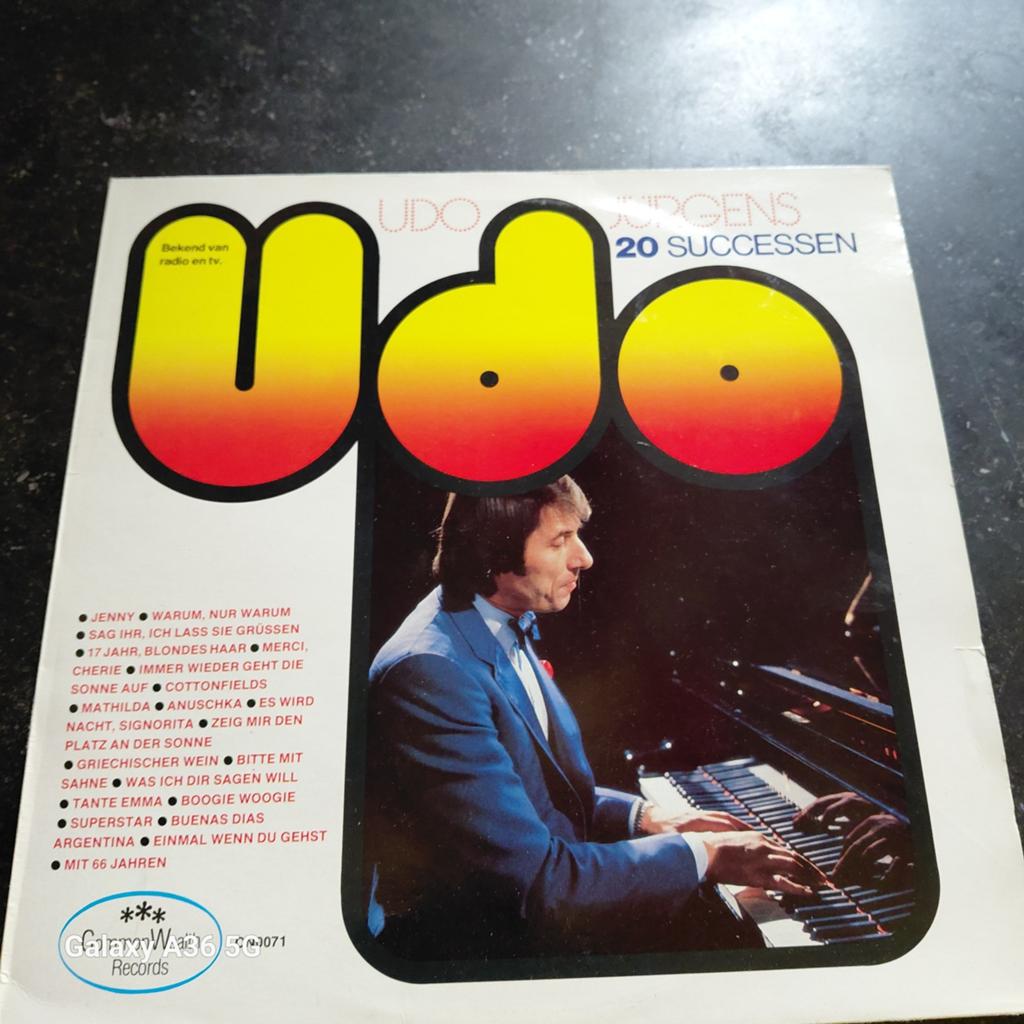 Udo Jürgens - 20 Successen LP (Vinyl), Gebruikt, Ophalen of Verzenden, 1970 - 1979, Complilatie