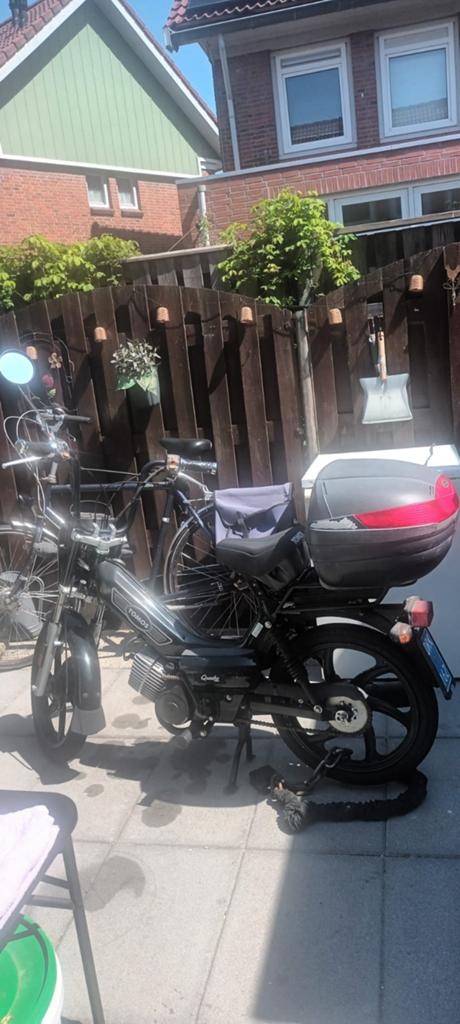 Nette Tomos brommer uit 2018 - Weinig gebruikt, Fietsen en Brommers, Brommers | Tomos, Gebruikt, Overige modellen, Ophalen