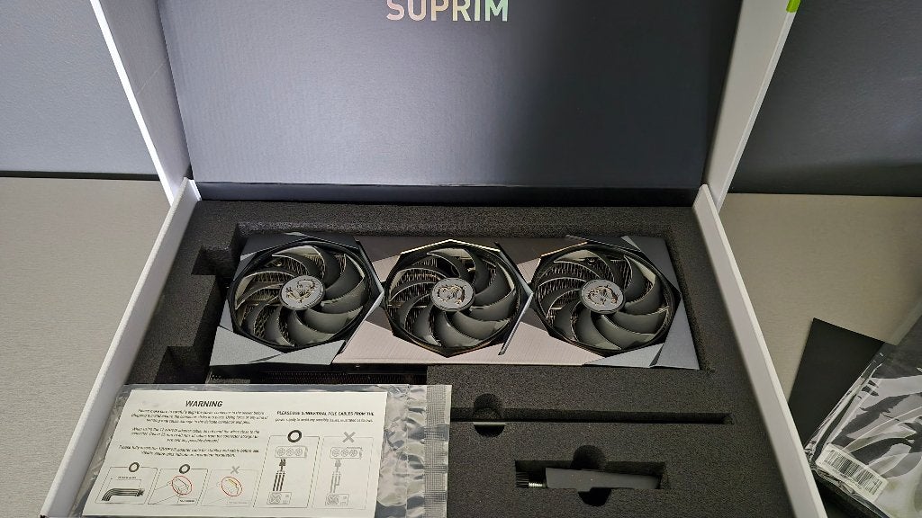 RTX 3070 MSI SUPRIM videokaart, GDDR6, PCI-Express 4, Ophalen of Verzenden, Zo goed als nieuw