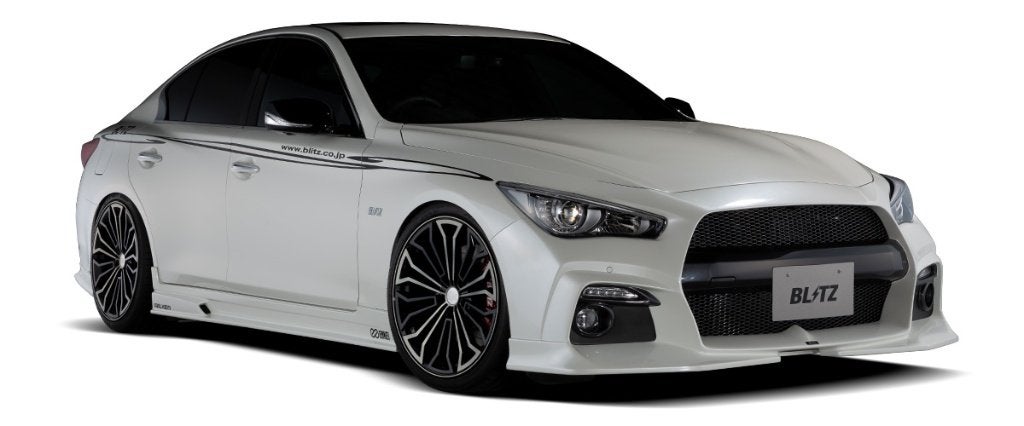 Blitz Aero Speed voorbumper Infiniti Q50 Nissan Skyline RV37, Ophalen of Verzenden